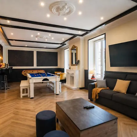 Appartement Méga Billard Baby Foot Option Escape Game 5min De La Gare Nancy