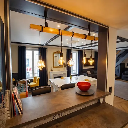 Appartement Méga Billard Baby Foot Option Escape Game 5min De La Gare *